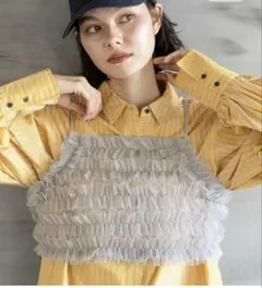 2wayフリルチュールビスチェのサムネイル
