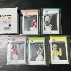 ガールズバンドクライ　トレーディングアクリルガード　ジャージメイド5種コンプ
