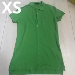 Ralph Lauren グリーン ポロシャツ XS レディース ラルフローレン