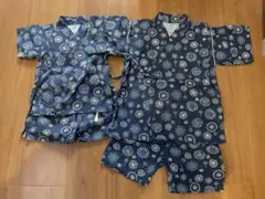 甚平　お揃い　80センチ　110センチ