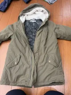 GLOBAL WORK XL ダウンコート オリーブ