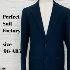 Perfect Suit Factory テーラードジャケット 紺 1316