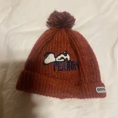 SNOOPY アウトドアニット帽