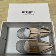arisana シルバー フォーマルシューズ 17.0cm