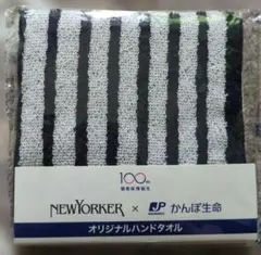 NEWYORKER ストライプハンドタオル 約250mmのサムネイル