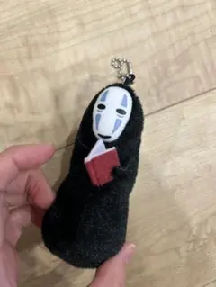 カオナシ　ジブリ　千と千尋の神隠し　ぬいぐるみキーホルダー　鈴木敏夫とジブリ展