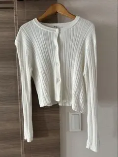 [4/30まで]UNIQLO ホワイト カーディガン