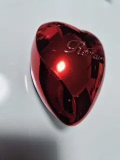 リファ ハート型ヘアブラシ レッド 箱無し美品