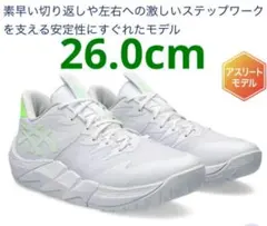 【新品】アンプレアルスLOW2 26.0cm 河村勇輝モデル アシックス 黄緑