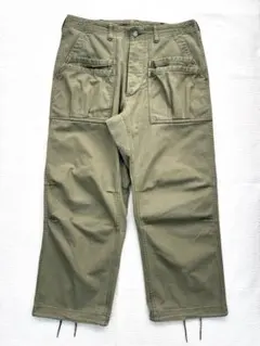 SASSAFRAS ササフラス OVERGROWN FATIGUE PANTS
