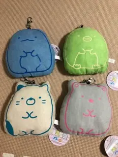 すみっコぐらし パスケース 4点セット