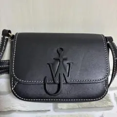 JW ANDERSON アンカーロゴ ミニショルダーバッグ ブラック レザーのサムネイル