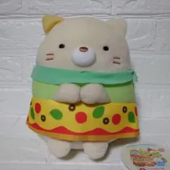 すみっコぐらし たべもの王国 ころっとぬいぐるみ ねこ