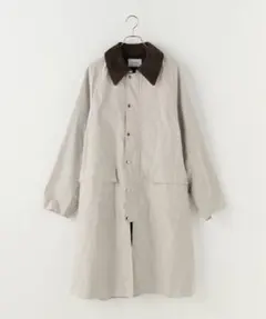 【INHERIT】 オーバーサイズブリティッシュステンカラーコート