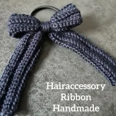 ヘアゴム リボン ハンドメイド
