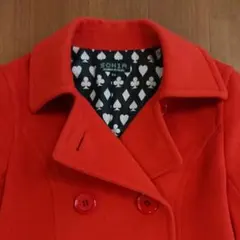 SONIA RYKIEL ピーコート　赤　古着