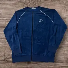 adidas デサント製 ベロア トラックジャケット ヴィンテージのサムネイル