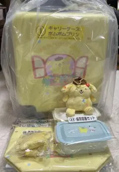 サンリオ当たりくじ ポムポムプリン૮ • ·̫ • ა キャリーケースセット