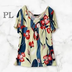 タルボット Talbots 花柄 半袖カットソー クリーム PLサイズのサムネイル