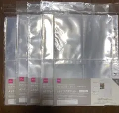 ダイソー A5 クリアポケット リフィル 6リングバインダー DAISO