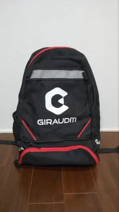 お片付けマンさん専用 GIRAUDM ボールバッグ 黒/赤 キッズ