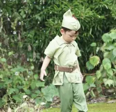【美品】ピーターパン コスチューム 5-7歳用 4点セット