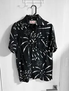 Aloha Blossom アロハブロッサム ハイヒール総柄シャツ 40 日本製