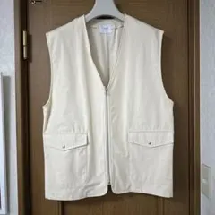 Discoat ベスト アイボリー Fサイズ