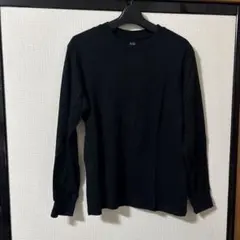 UNIQLO 長袖Tシャツブラックのサムネイル