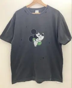 タグ付き新品未使用　6 ROKU ミッキーマウス ダメージ加工 Tシャツ タグ付き新品未使用 6 ROKU ミッキーマウス ダメージ加工 Tシャツ