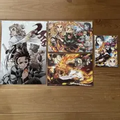 鬼滅の刃 イラストカードセット A4サイズ