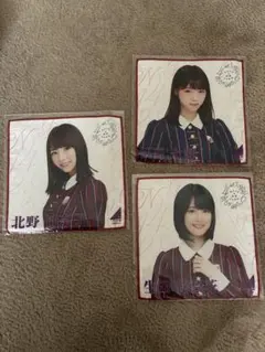 新品未開封】乃木坂46 ハンドタオル3枚セット 橋本奈々未、齋藤飛鳥