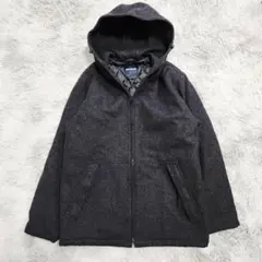 90's OLD UNIQLO オールドユニクロ 紺タグ ウールフードジャケット