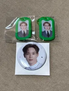 與那城奨 JO1 永遠 EIEN カプセルトイ ドッグタグ 缶バッジ