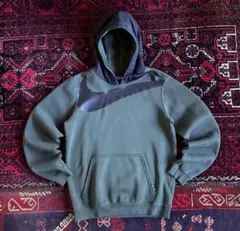 じ*じ様 NIKE ビッグスウォッシュ ヘビーウェイト パーカー オリーブ S