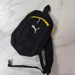 PUMAキッズボディバッグ ワンショルダーバッグ 斜めがけプーマ反射テープ付き男