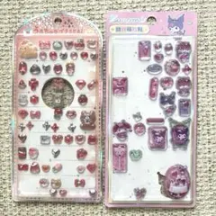 おすそ分け　うるちゅるプチシール　クロミ　中国　サンリオライセンスシール