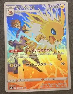 ポケモンカード引退品サンダース CHR VMAXクライマックス 193/184