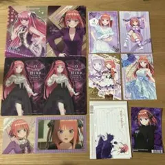 五等分の花嫁　中野二乃　コレクションシート　ポストカード　ブロマイド　まとめ売り