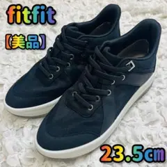 フィットfitfitハンズフリースニーカー ストーン スリップインズ23.5厚底のサムネイル