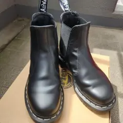 Dr.Martensドクターマーチン　ブラック サイドゴアブーツ　22.0㎝