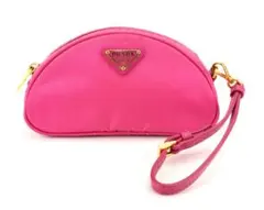 プラダ ナイロン ポーチ ストラップ付 ピンク 1N1867 PRADA