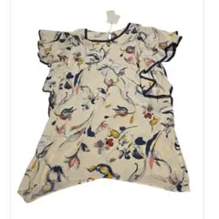 新品【Max Mara 】MARELLA ピュアシルク100% ブラウス花柄38 - メルカリ