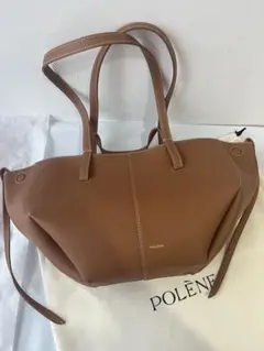 POLÈNE ポレーヌ ブラウン Mini トートバッグ
