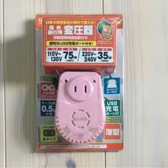 海外旅行用変圧器　全世界対応　新品同様