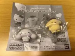 サンリオふわふわフロッキードール　シナモロール•ポムポムプリン