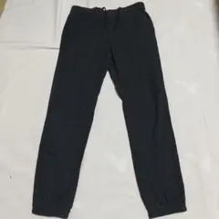 GU 起毛ジョガーパンツ チャコールM