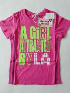 新品 タグ付き Boomy Roomy Tシャツ girls 120のサムネイル