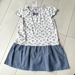 【新品未使用】ワンピース　キッズ　110 ミキハウス