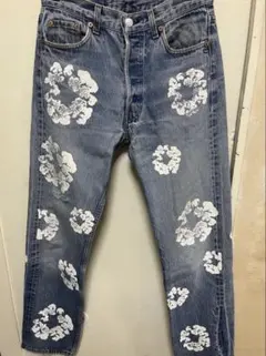 Denim Tears x リーバイス XL 花柄デニムジャケット - メルカリ